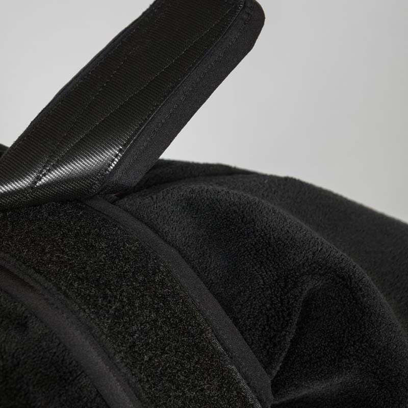 Drying Coat Dog Bay Low Tail Black