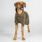 Dog Coat Fleece Bay Low Tail Olive Green Dog Coat Fleece Bay Low Tail Olive Green