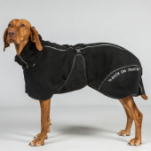 Dog Coat Fleece Bay Low Tail Black Dog Coat Fleece Bay Low Tail Black