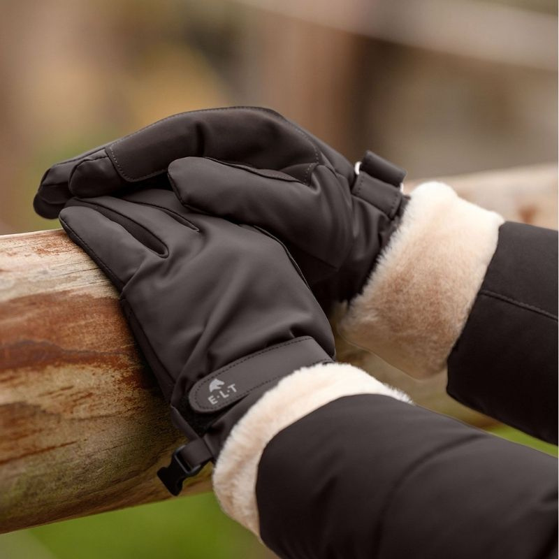 Winter Riding Gloves St. Moritz Brown