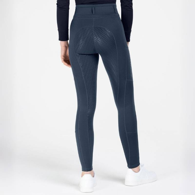 Riding Tights Ella Glam Full Grip Navy Blue