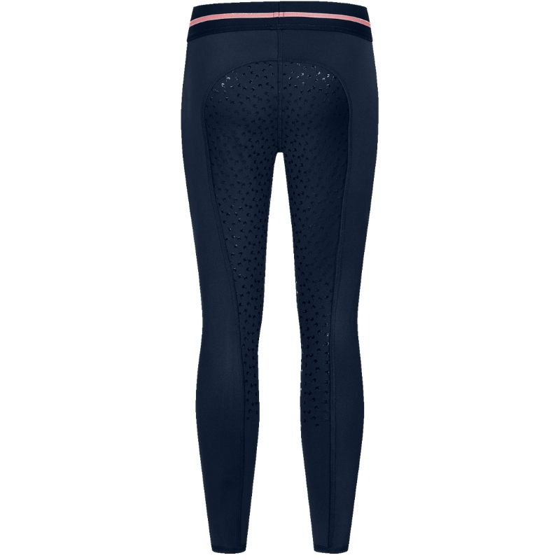 Winter Riding Tights Kids/Junior Lucky Leni Full Grip Navy Blue