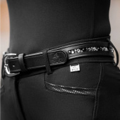 Leather Belt Jewel Black Leather Belt Jewel Black