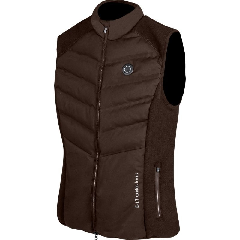 Heated Vest Comfort Heat Brown