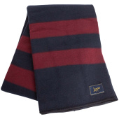 Wool Blanket Navy Blue/Burgundy Wool Blanket Navy Blue/Burgundy