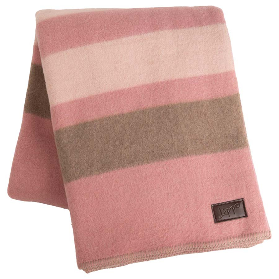 Wool Blanket Rosewood Pink