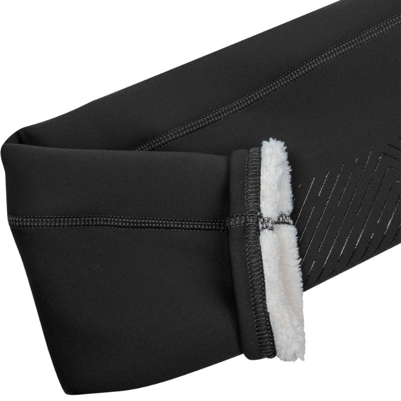Winter Riding Tights Rica Thermal Teddy Full Grip Black