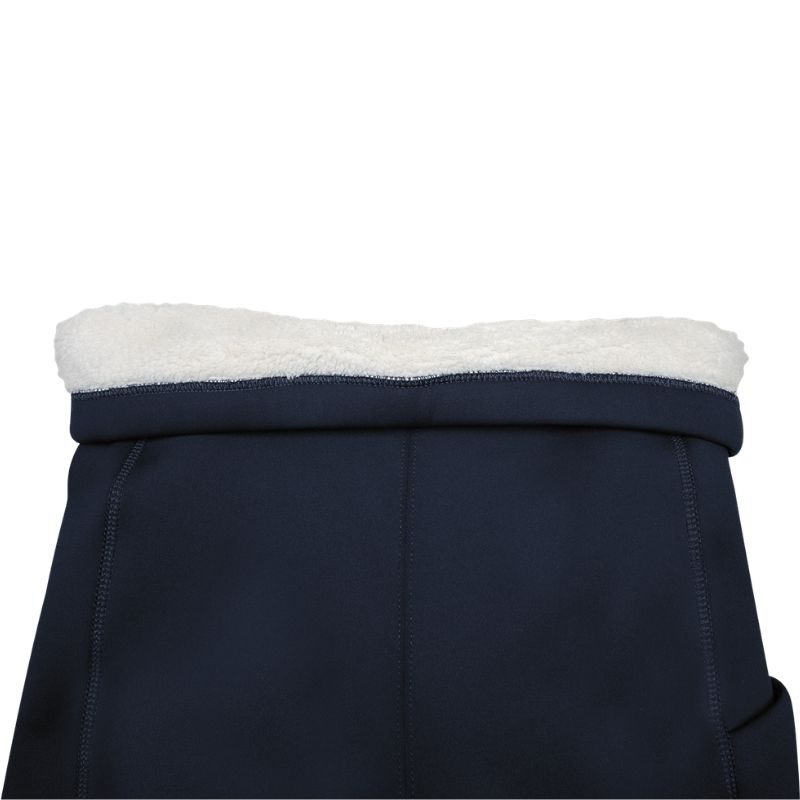 Winter Riding Tights Kids/Junior Rica Thermal Teddy Full Grip Navy Blue