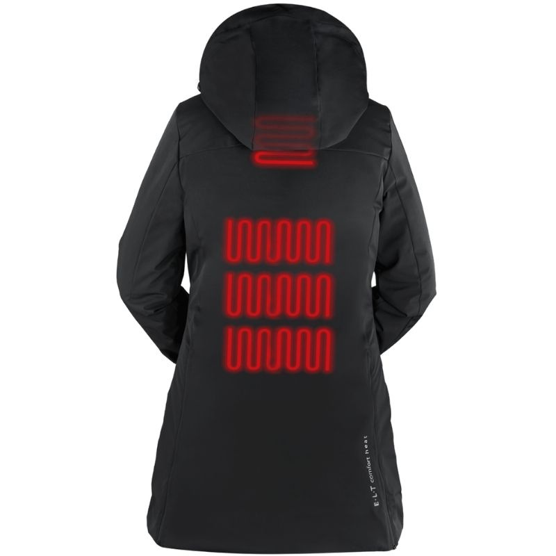Heated Jacket Comfort Heat Parka Black