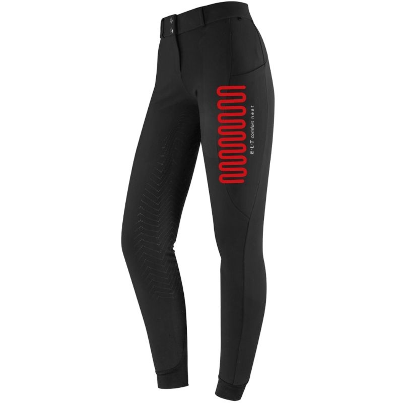 Heated Riding Breeches Comfort Heat Black