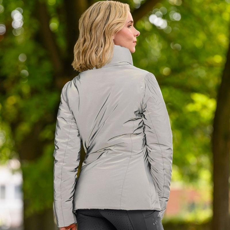 Riding Jacket Reflective Grey