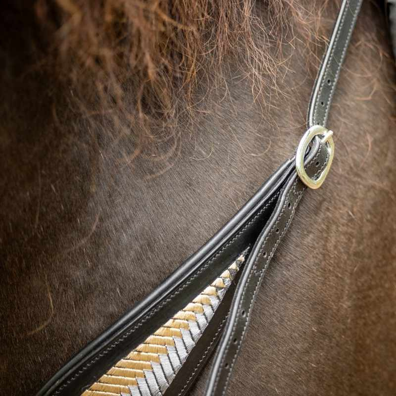 Neck Rope Leather Whisper NH Black