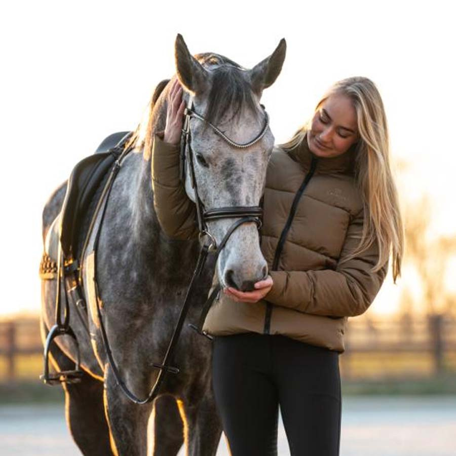 Riding Jacket Bella Puffer Beige
