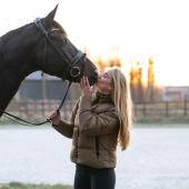 Riding Jacket Bella Puffer Beige Riding Jacket Bella Puffer Beige
