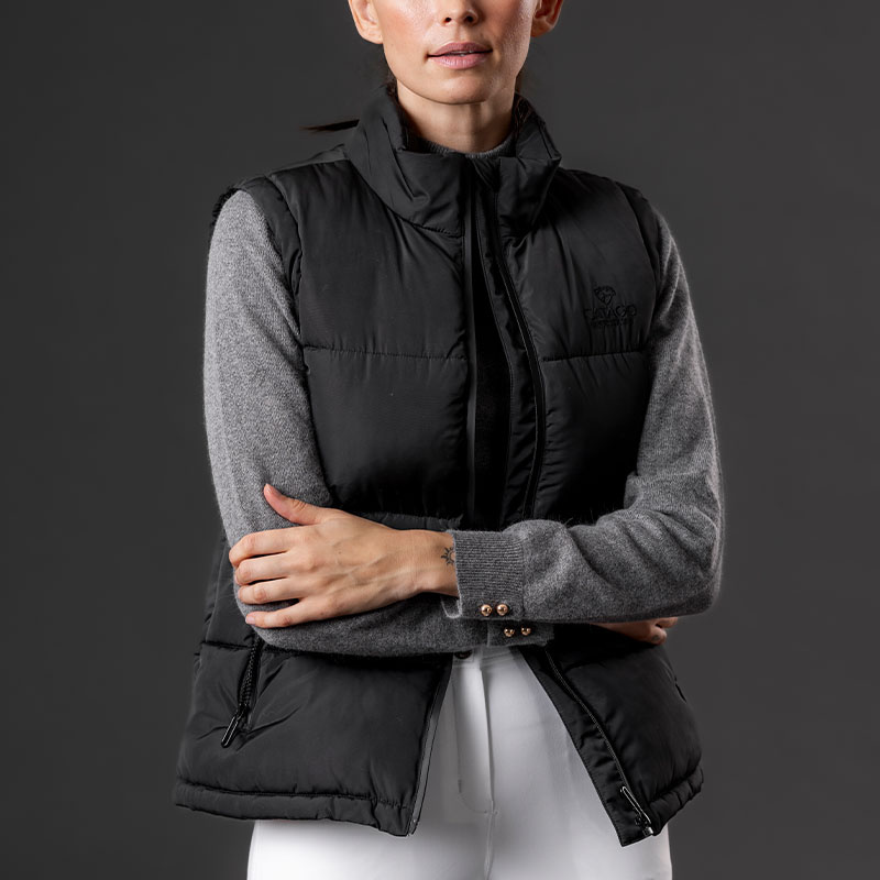 Riding Vest Busta Puffer Black