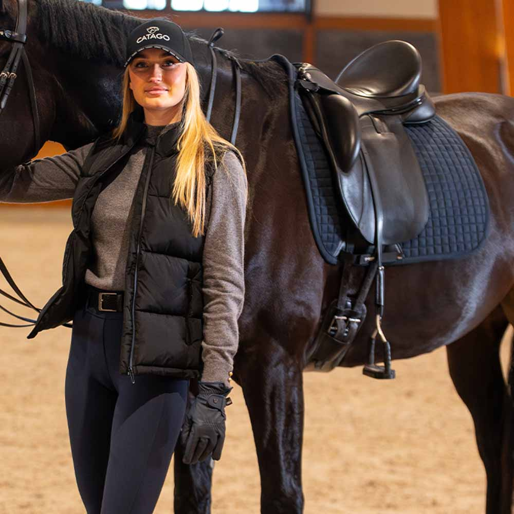 Riding Vest Busta Puffer Black