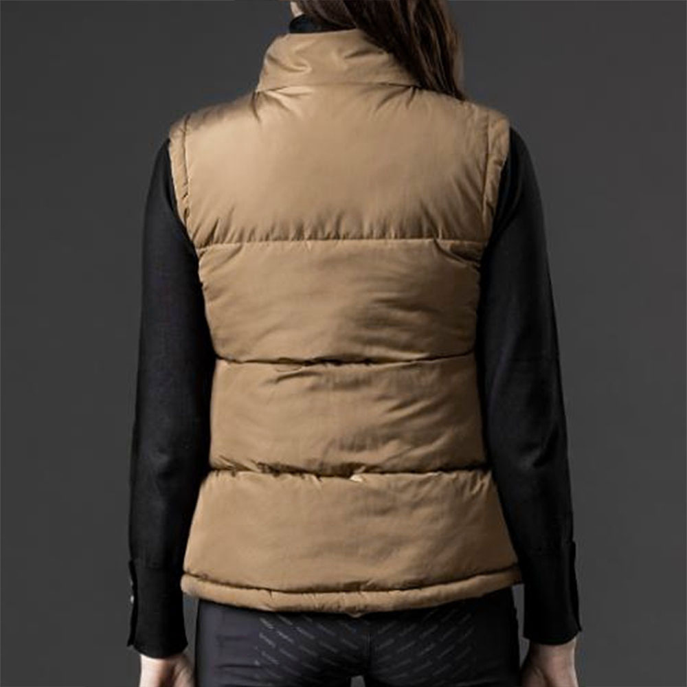 Riding Vest Busta Puffer Beige