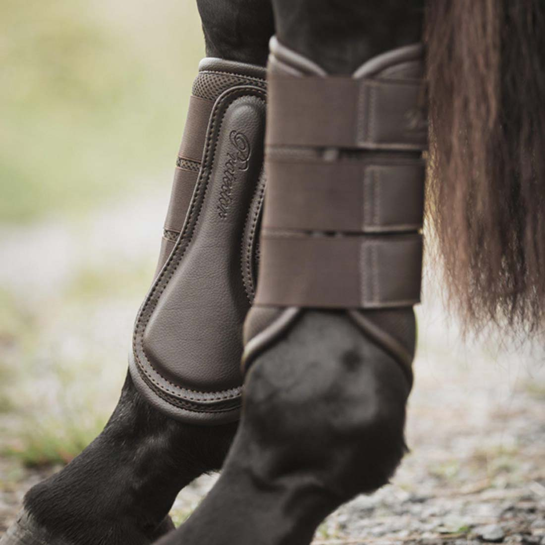 Brushing Boots 3D-Mesh Brown