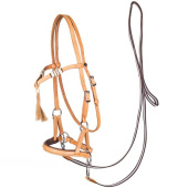 Bitless Bridle Shango Sidepull Natural Bitless Bridle Shango Sidepull Natural
