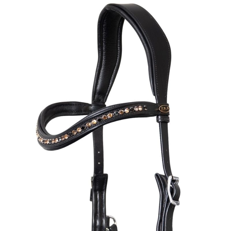 Bitless Bridle Moonlight Sidepull Black