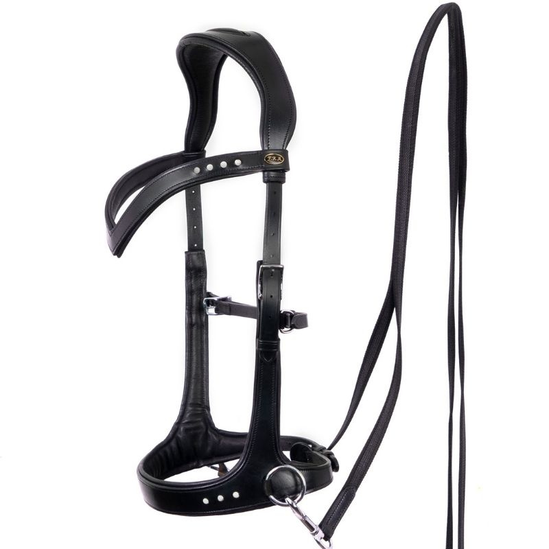 Bitless Bridle Glory Sidepull Black