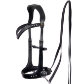 Bitless Bridle Glory Sidepull Black Bitless Bridle Glory Sidepull Black