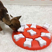 Interactive Dog Toy Dog Smart Level 1 Red/0White Interactive Dog Toy Dog Smart Level 1 Red/0White