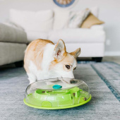 Interactive Dog Toy Wobble Bowl 0Level 1 Turquoise/Green Interactive Dog Toy Wobble Bowl 0Level 1 Turquoise/Green