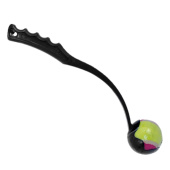 Ball Launcher with Tennis Ball Wille Black Ball Launcher with Tennis Ball Wille Black