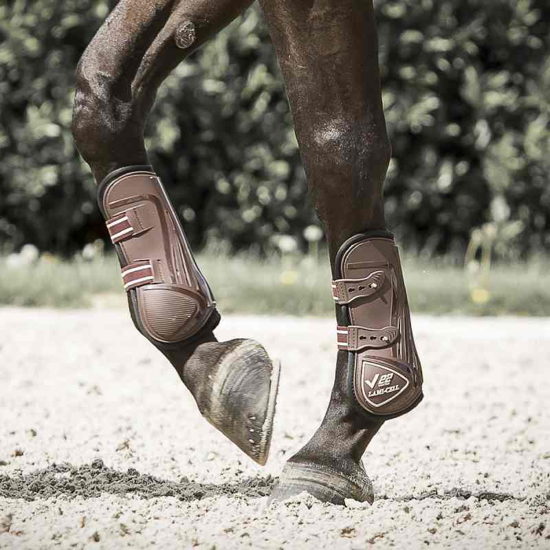 Carbon V22 Tendon Boots Brown