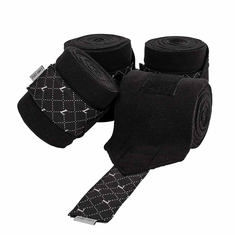 Fleece Bandages Venus 4-Pack Black