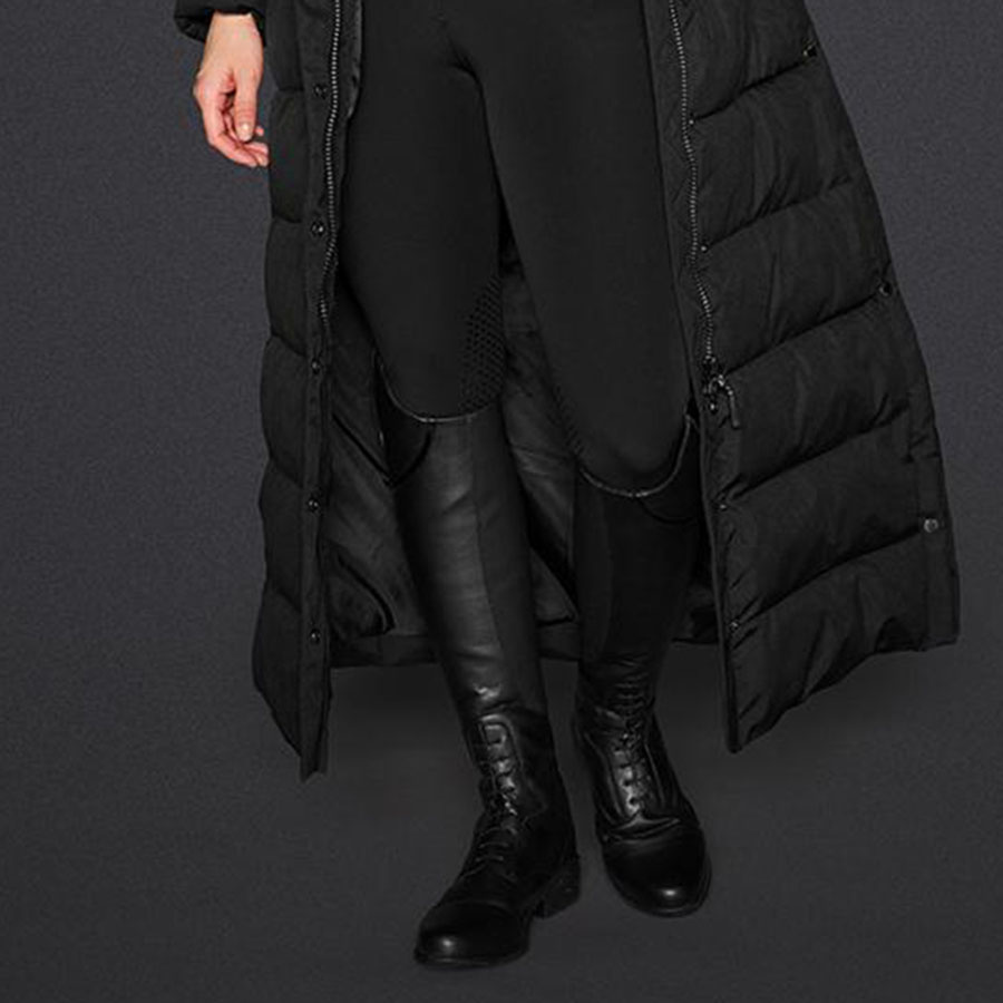 Long Riding Coat Quinn Black