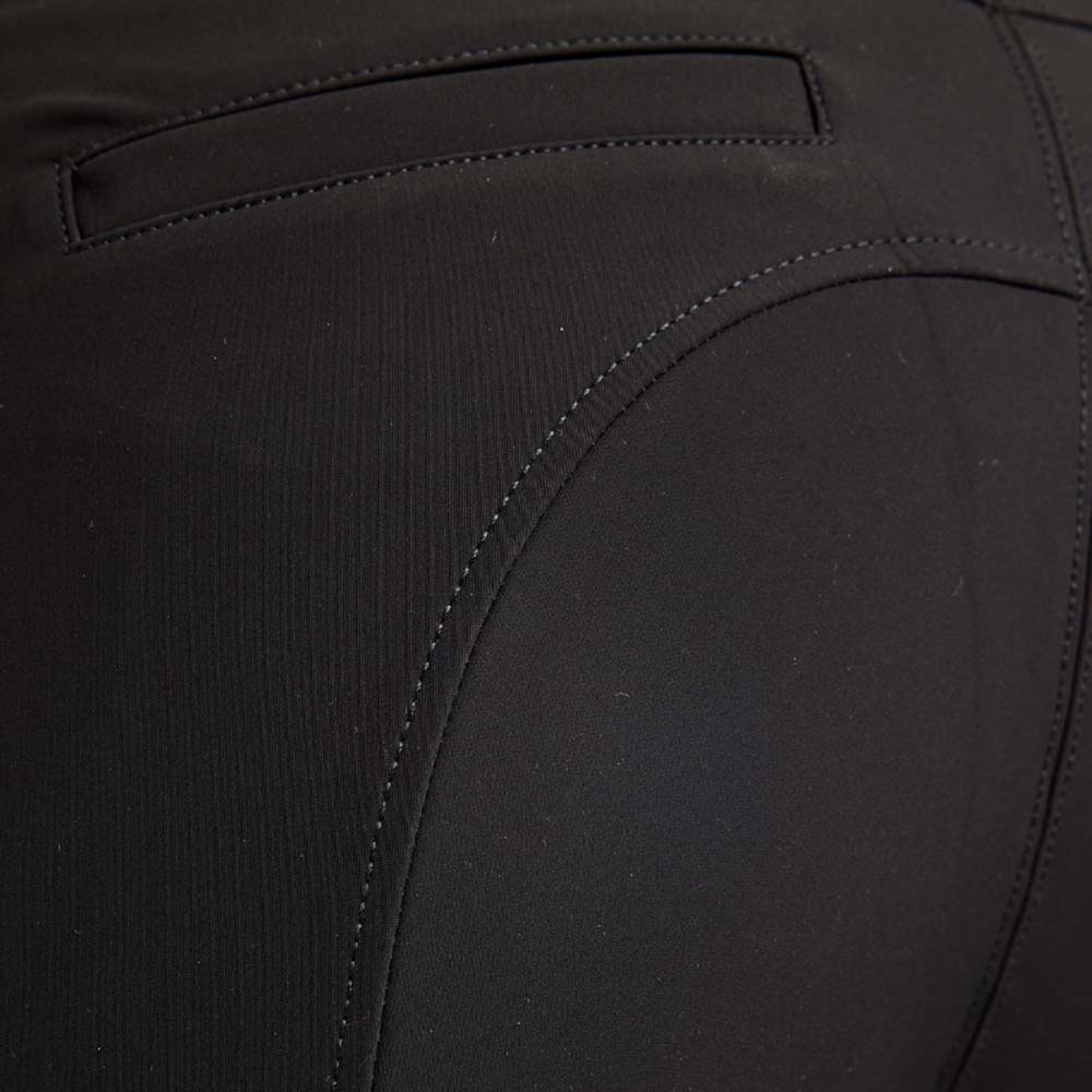 Men's Riding Breeches MoBen Knee Grip Black