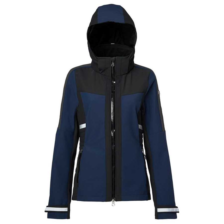 Riding Jacket Jen Softshell Navy Blue/Black