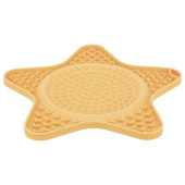 Lick'n'Snack Licking Mat Star Yellow Lick'n'Snack Licking Mat Star Yellow