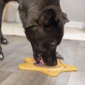 Lick'n'Snack Licking Mat Star Yellow Lick'n'Snack Licking Mat Star Yellow