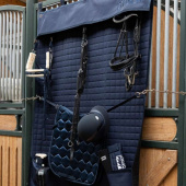 Stable Curtain Quilt Long Navy Blue Stable Curtain Quilt Long Navy Blue