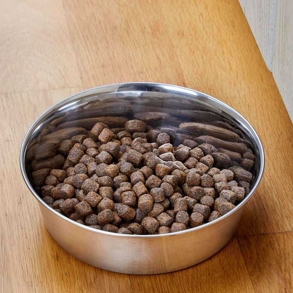 Heavy Metal Food Bowl Grey