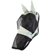 Fly Veil With Ears and Nose Grey Fly Veil With Ears and Nose Grey
