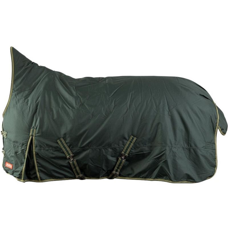 Turnout Rug Basic High Neck 150g 600D Dark Green
