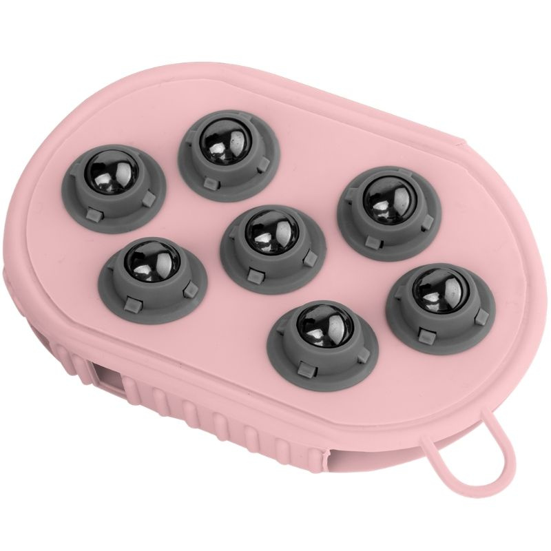 Grooming Brush Massage Pink