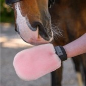 Grooming Mitt Lucky Lambskin Pink Grooming Mitt Lucky Lambskin Pink