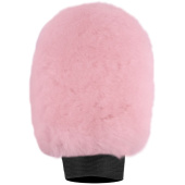 Grooming Mitt Lucky Lambskin Pink Grooming Mitt Lucky Lambskin Pink