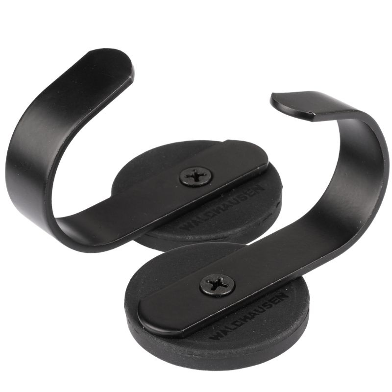 Hooks Magnetic Small 2-Pack Black