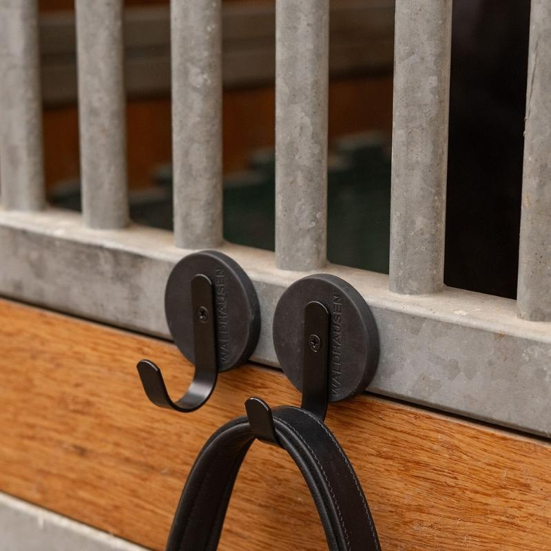 Hooks Magnetic Large 2-Pack Black