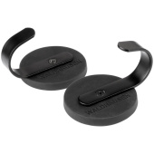 Hooks Magnetic Large 2-Pack Black Hooks Magnetic Large 2-Pack Black