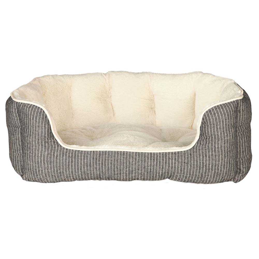 Dog Bed Davin Grey/Cream