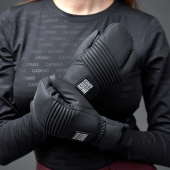 Winter Mittens Alloy Black Winter Mittens Alloy Black