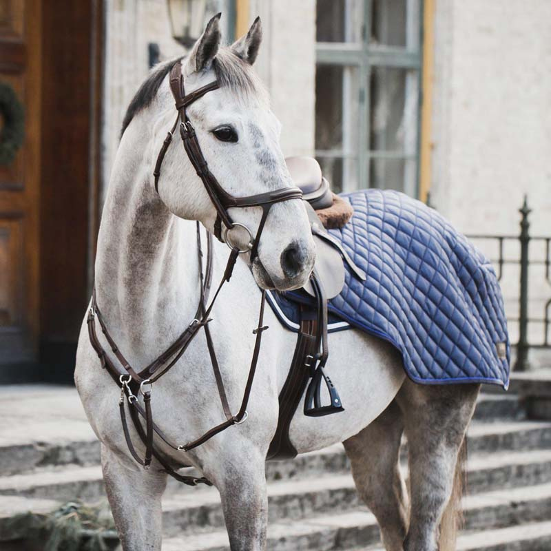 Exercise Sheet Quilted 420D 200g Navy Blue