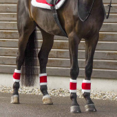 Tendon Boots Christmas Red/White Tendon Boots Christmas Red/White